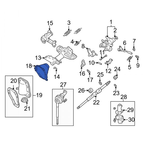 Steering Coupling Boot