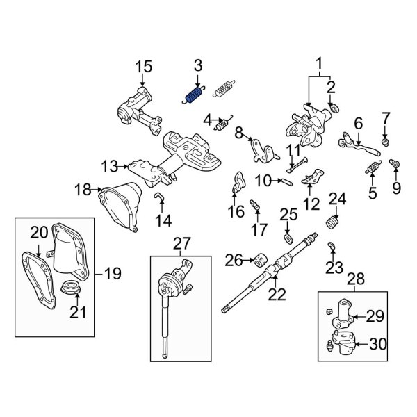 Steering Column Spring