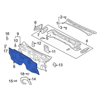 Toyota OE - Front Firewall
