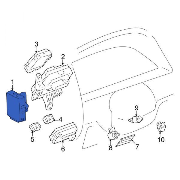 Transfer Case Control Module