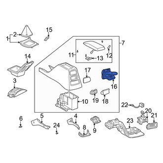 Toyota OE - Console Cup Holder