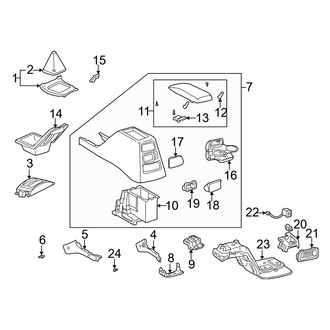 Toyota OE - Center Console