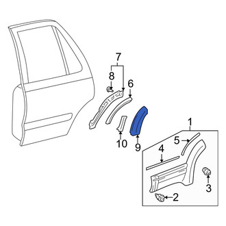 Toyota OE - Front Right Fender Flare