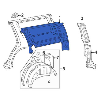 Toyota OE - Rear Left Quarter Panel