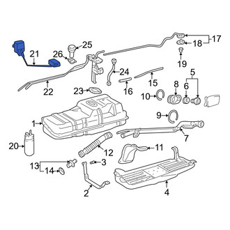 Toyota OE - Fuel Sender and Hanger Assembly