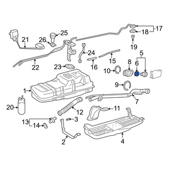 Toyota OE - Fuel Tank Cap Seal