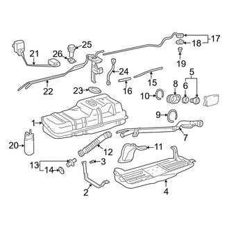 Toyota OE - Fuel System Components