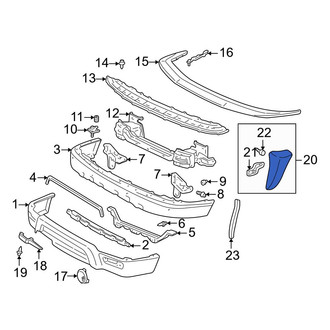 Toyota OE - Front Right Fender Flare
