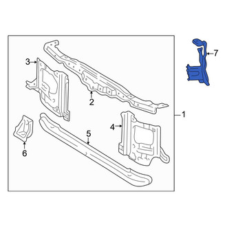 Toyota OE - Hood Latch Support