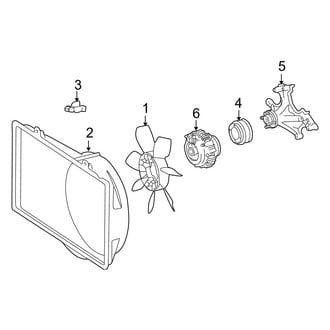 Toyota OE - Cooling Fan