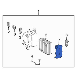 Toyota OE - HVAC Unit Case Cover