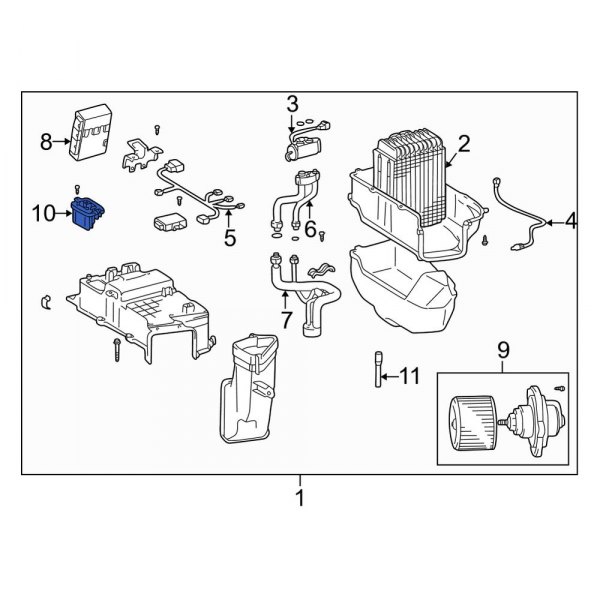 HVAC Blower Motor Resistor