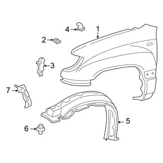 Toyota OE - Fender & Components