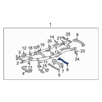 Toyota OE - Frame Crossmember