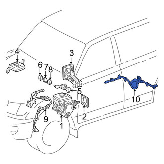 Toyota OE - Front Right ABS Wheel Speed Sensor