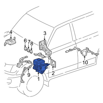 Toyota OE - ABS Modulator Valve