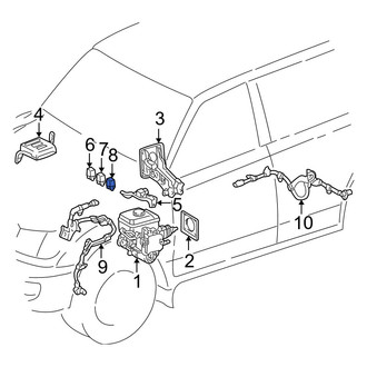Toyota OE - ABS Relay