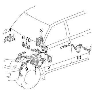 Toyota OE - Electrical - ABS Components