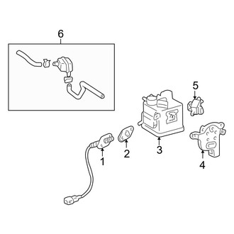 Toyota OE - Emission System - Emission Components