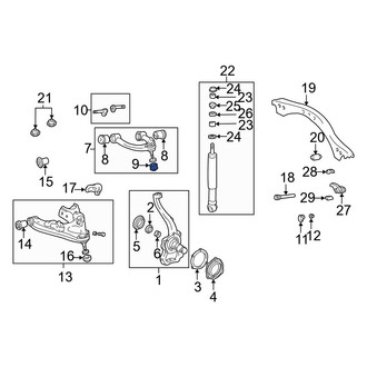 Toyota OE - Front Suspension Ball Joint Boot