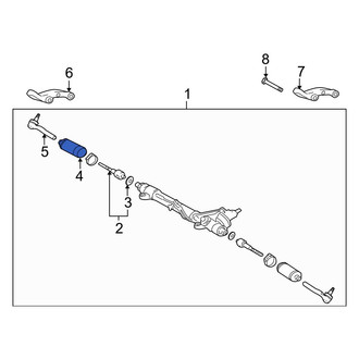 Toyota OE - Rack and Pinion Bellows