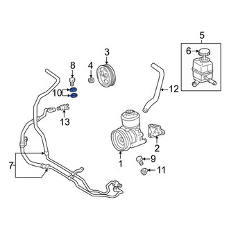 Toyota OE - Power Steering Pressure Hose Gasket