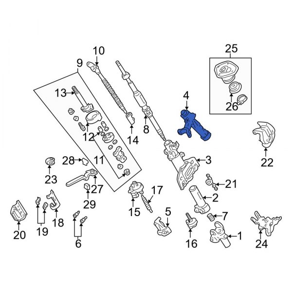 Steering Column Bracket