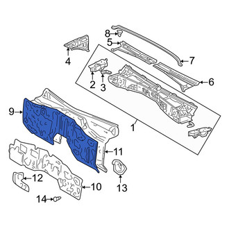 Toyota OE - Firewall