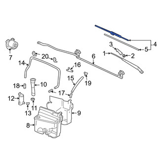Toyota OE - Front Right Wiper Blade