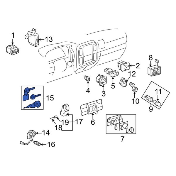 Ignition Lock Cylinder