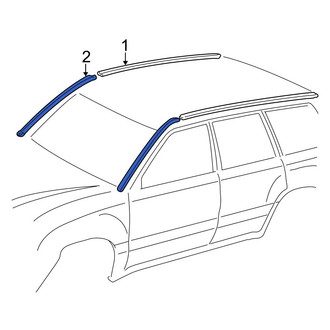 Toyota OE - Front Left Windshield Molding