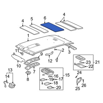 Toyota OE - Roof Insulator