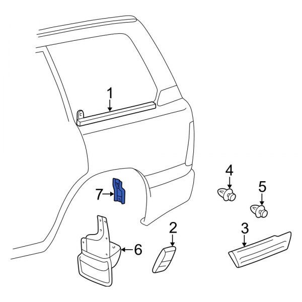 Mud Flap Bracket