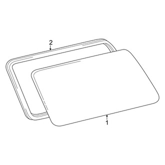 Toyota OE - Quarter Panel - Glass (Fixed Glass)