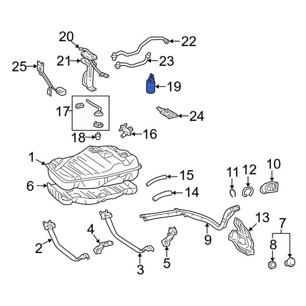 Fuel Pump and Strainer Set