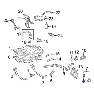 Toyota OE - Fuel Tank Cap Seal