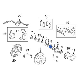 Toyota OE - Front Inner Wheel Bearing
