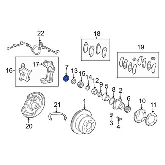 Toyota OE - Rear Inner Drive Axle Shaft Seal