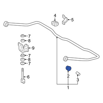 Toyota OE - Rear Suspension Stabilizer Bar Link Bushing