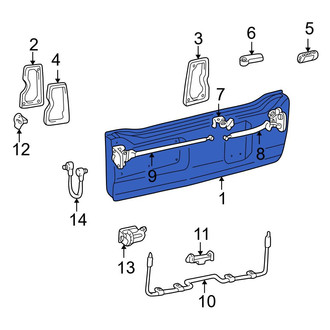 Toyota OE - Rear Tailgate