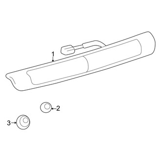 Toyota OE - Rear Lamps - High Mount Lamps