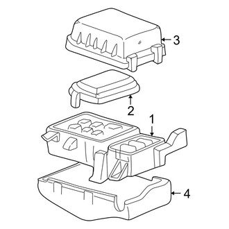 Toyota OE - Electrical Components (Components under Hood)