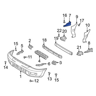 Toyota OE - Front Right Bumper Cover Bracket