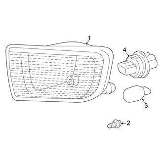 Toyota OE - Front Lamps - Signal Lamps