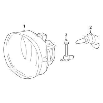 Toyota OE - Front Lamps - Fog Lamps