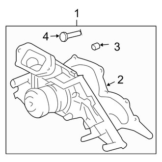 Toyota OE - Cooling - Water Pump (4.7L)
