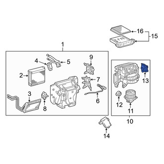Toyota OE - HVAC Blend Door