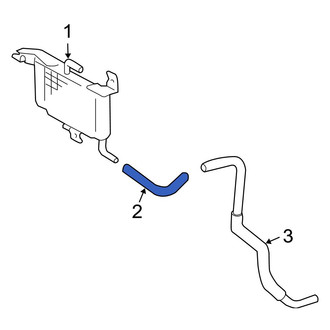 Toyota OE - Automatic Transmission Oil Cooler Hose