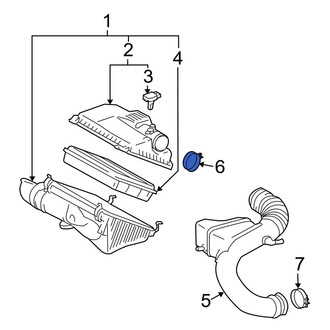 Toyota OE - Engine Air Duct Clamp