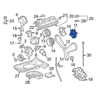 Toyota OE - Center Right Engine Timing Cover